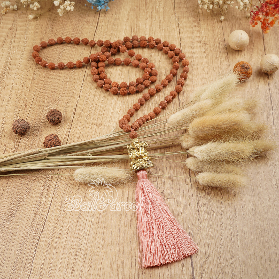 Ganesh Rudraksha Mala Necklace