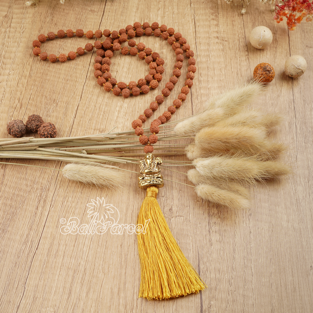Ganesh Rudraksha Mala Necklace