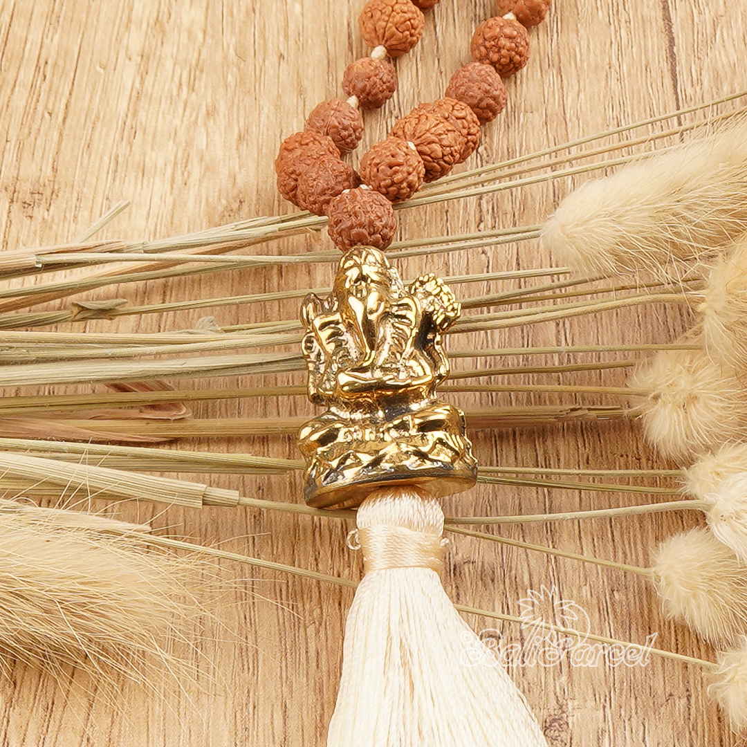 Ganesh Rudraksha Mala Necklace