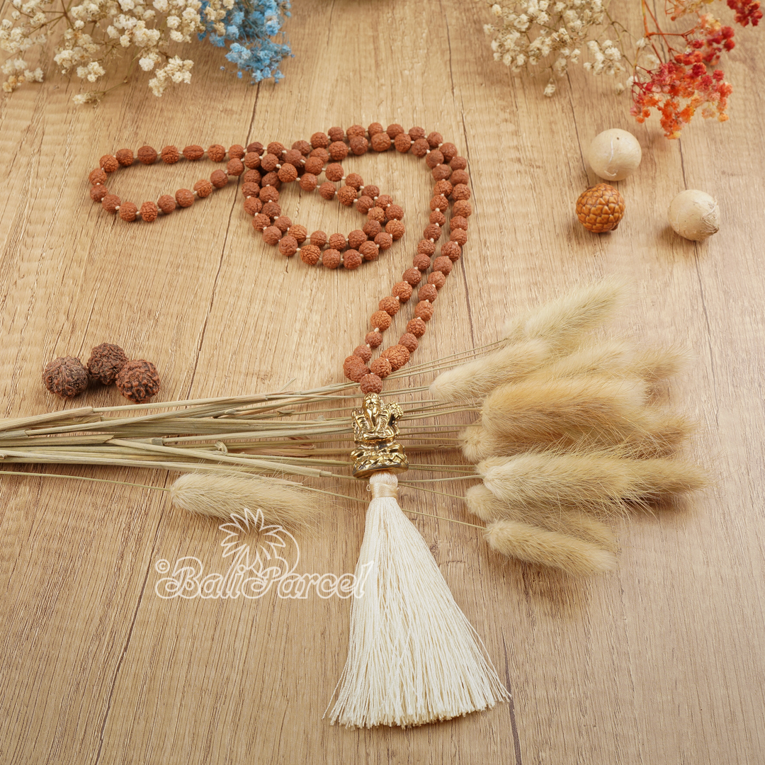 Ganesh Rudraksha Mala Necklace