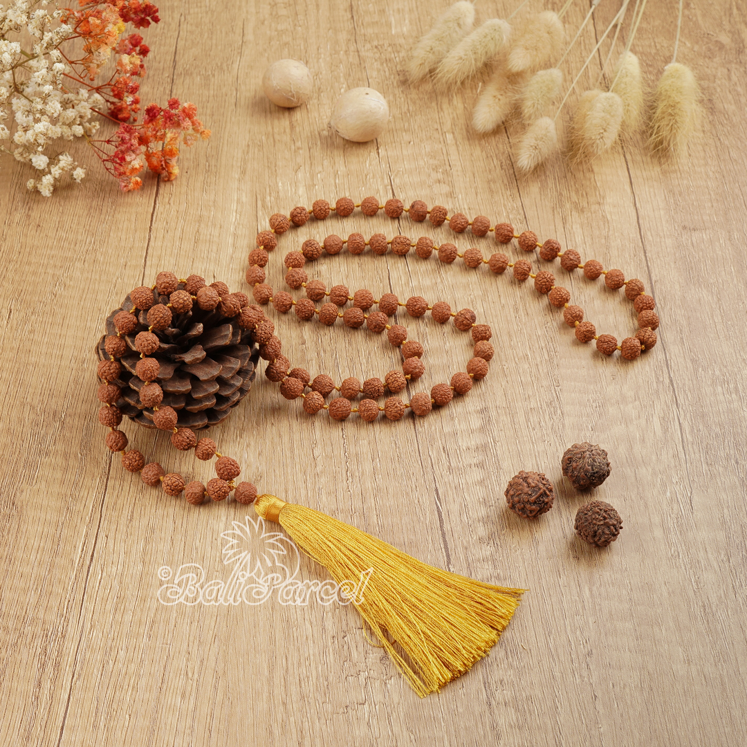 Rudraksha Mala Necklace