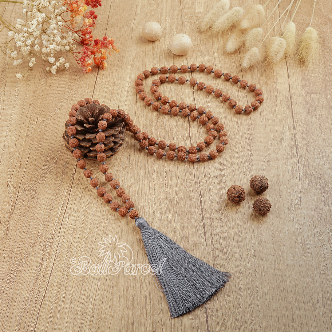 Rudraksha Mala Necklace
