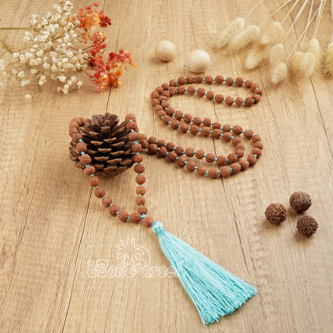 Rudraksha Mala Necklace