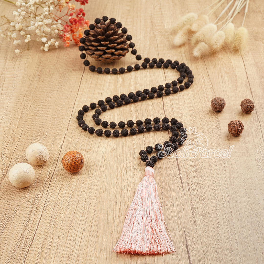 Rudraksha Mala Necklace