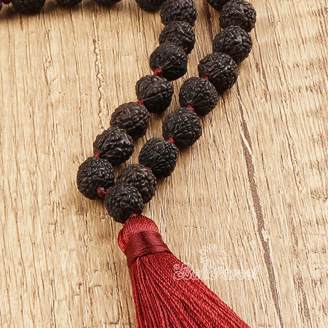 Rudraksha Mala Necklace