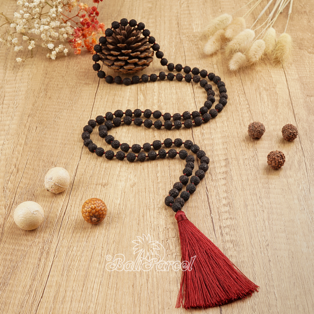 Rudraksha Mala Necklace
