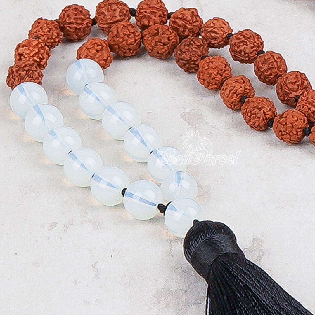 Rudraksha Mala Necklace