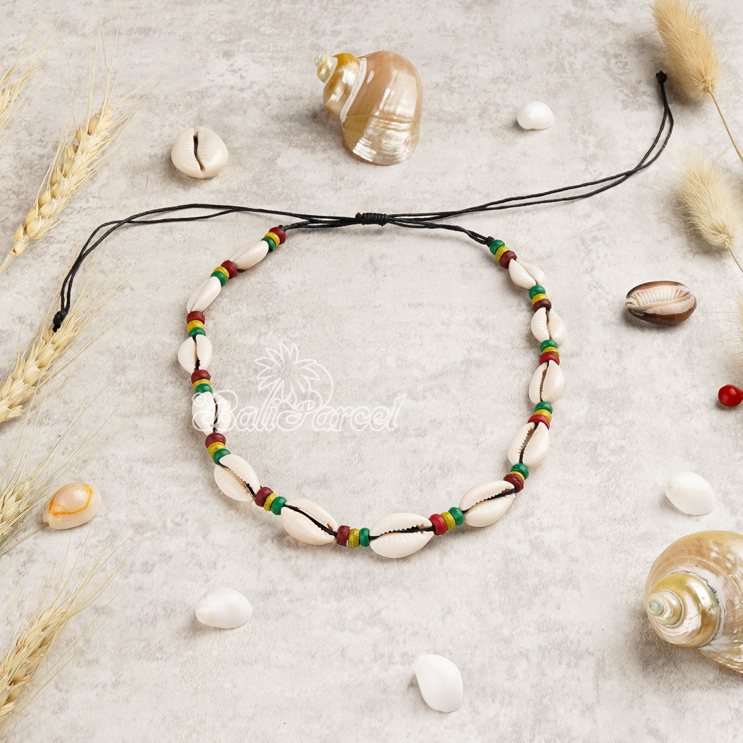Cowrie Shell Choker Necklace