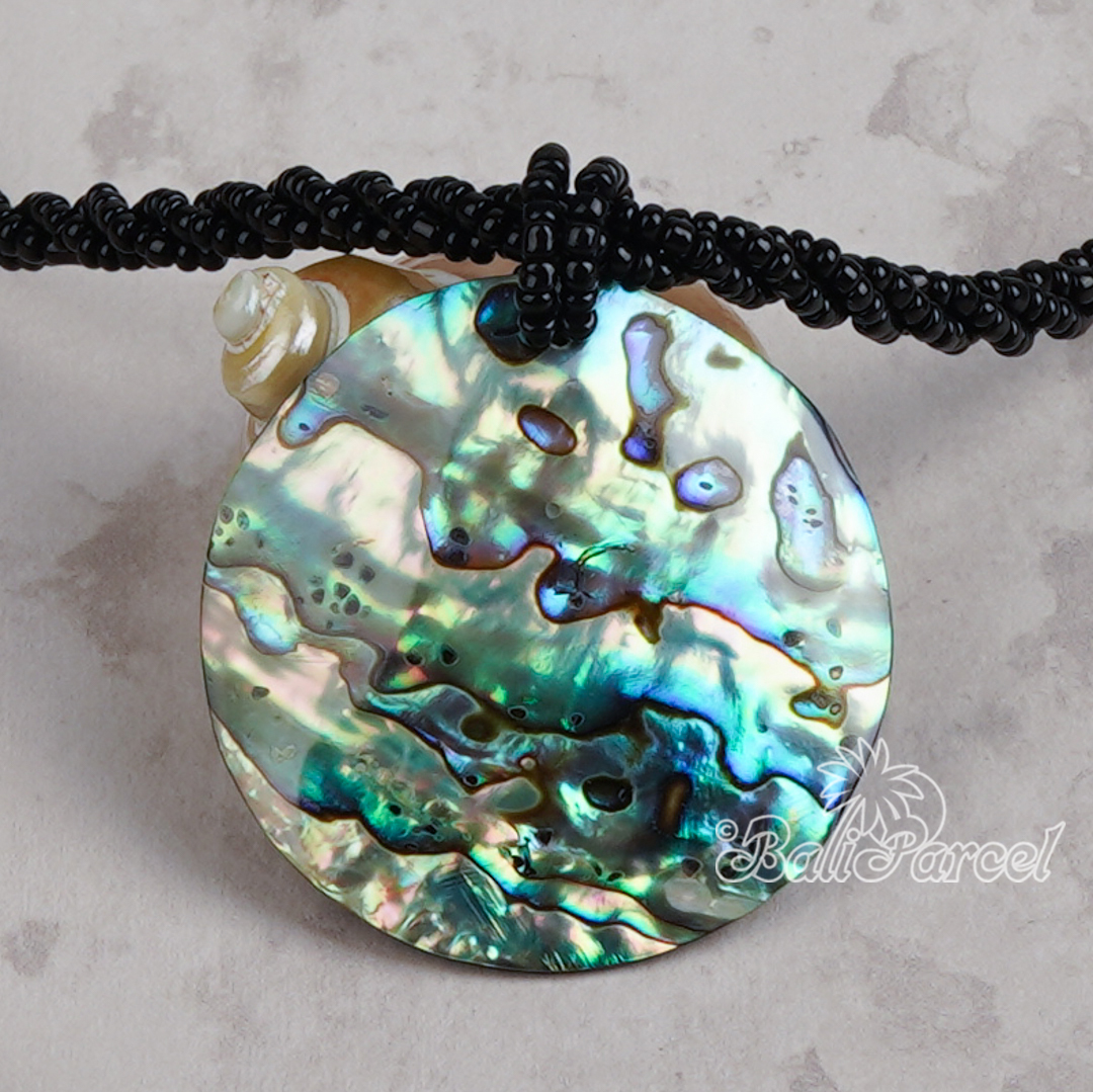 Paua Pendant Necklace
