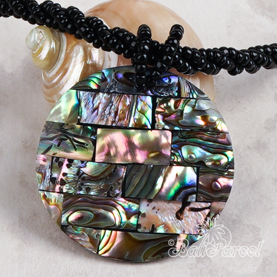 Paua Pendant Necklace