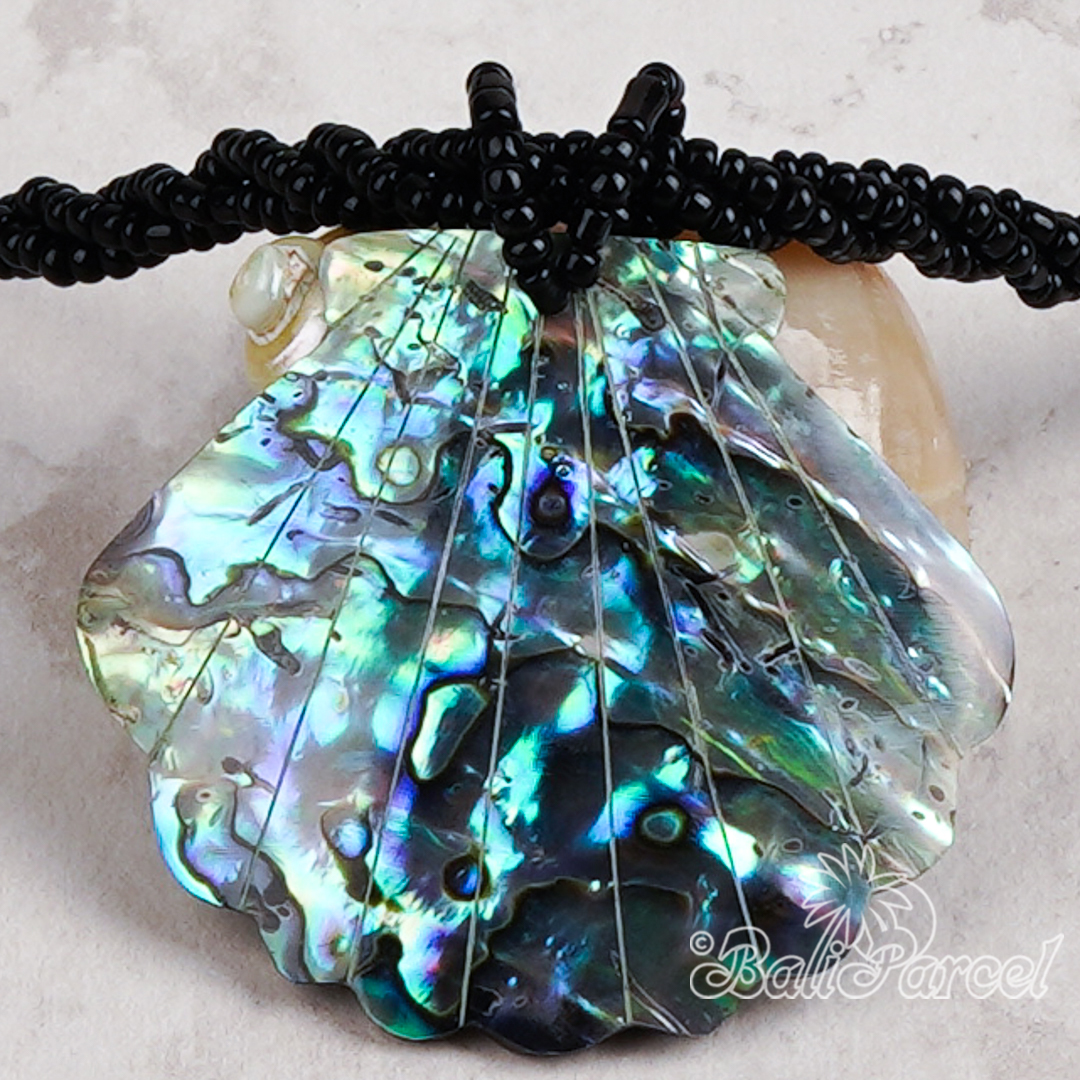 Paua Pendant Necklace