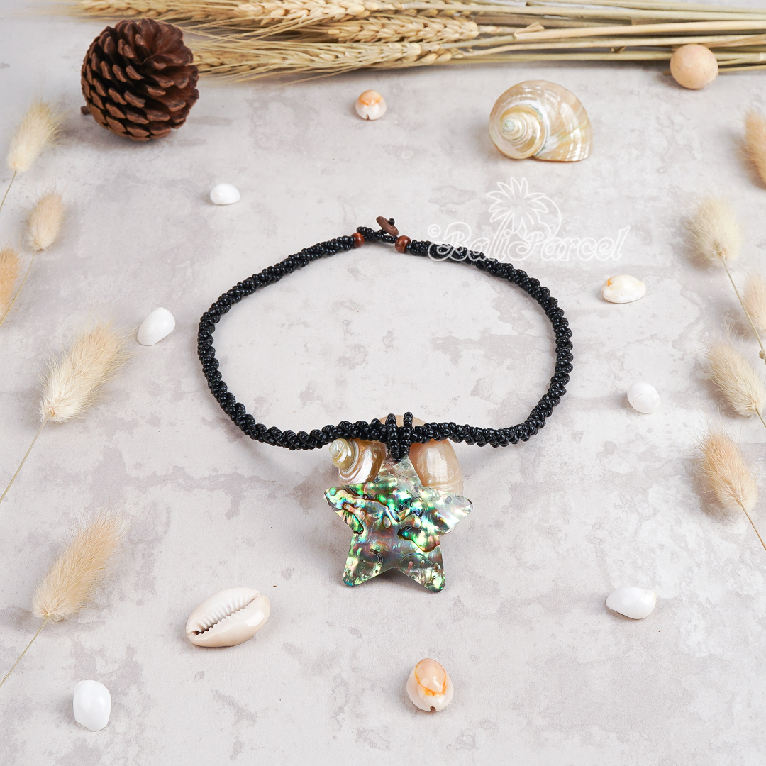 Paua Pendant Necklace