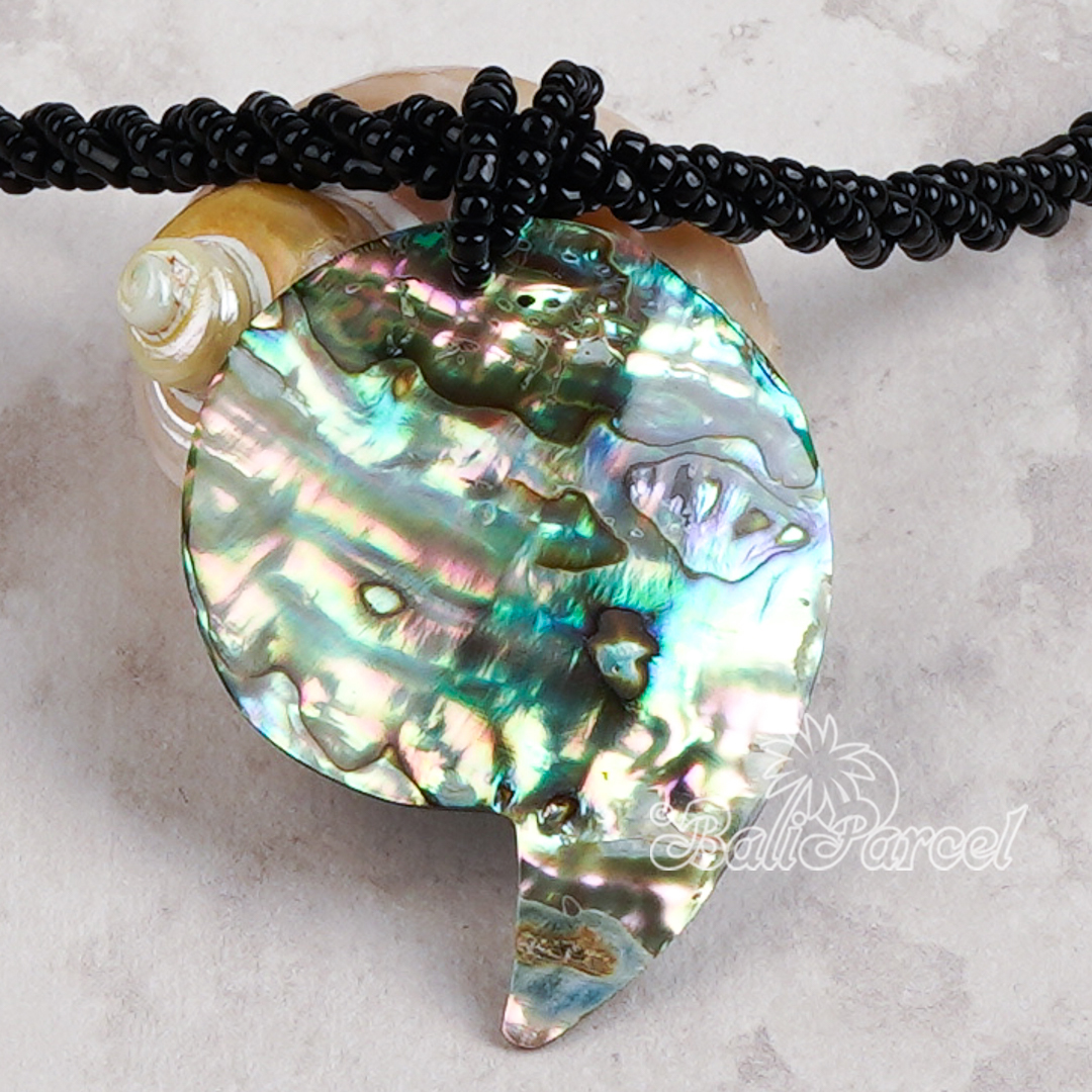 Paua Pendant Necklace